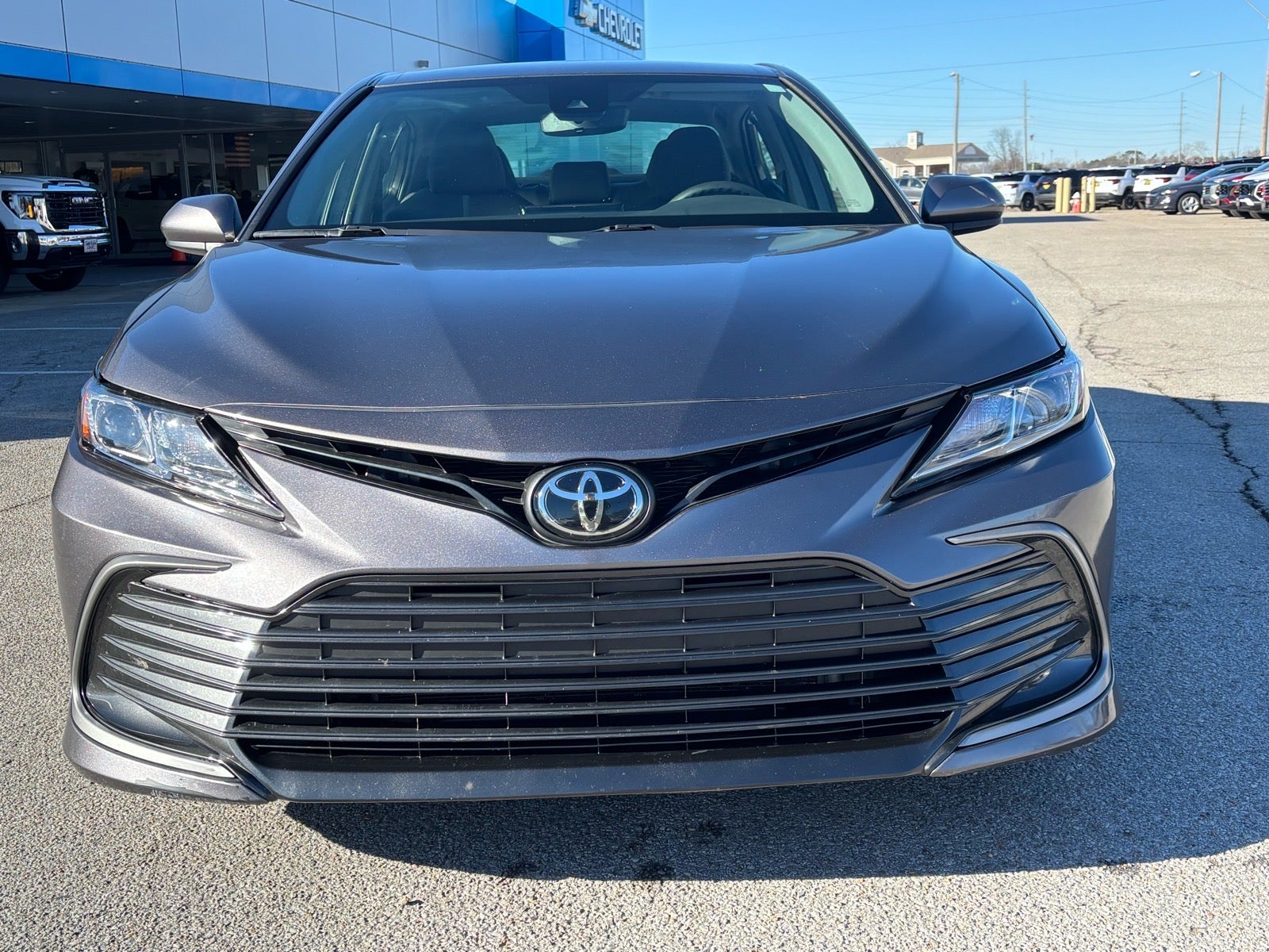 Used 2022 Toyota Camry LE with VIN 4T1C11AK4NU691349 for sale in Amory, MS